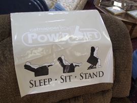 Catnapper Sleep-Sit-Stand (oversized) power lift chair.  This chair is like new!