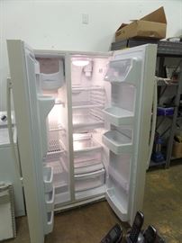 This is a really nice GE side x side purchased in April of 2014.