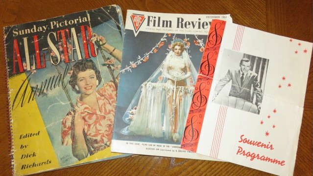 Sunday Pictorial All Star Annual Dick Richards 50s, Film Review, Souvenir Programme 