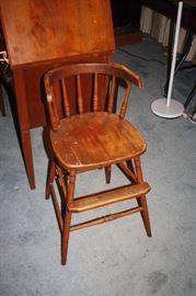 Antique child chair