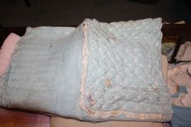 Vintage baby blanket