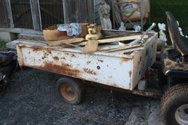 Sears iron work cart