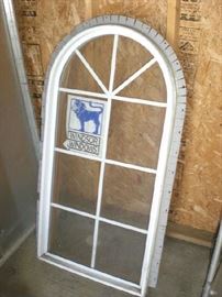 ARCH TOP WINDOW NEW OLD STOCK