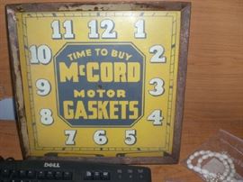 OLD CLOCK FACE, NO MOVEMENT