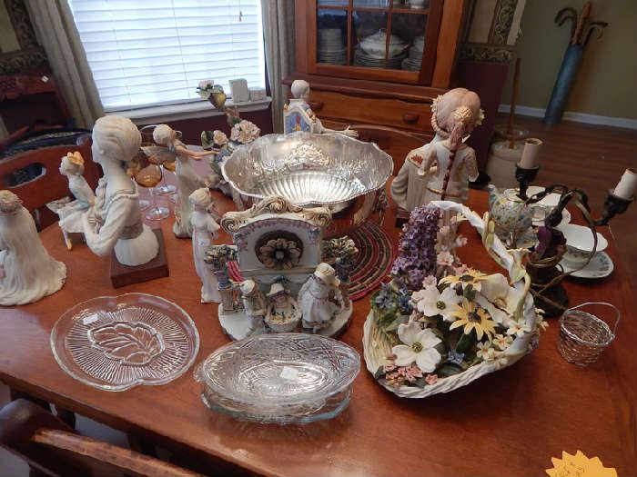 Many beautiful "Cybis" porcelain pieces priced to sell