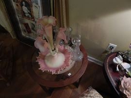 Fenton 100th anniversary eperigne triple signed