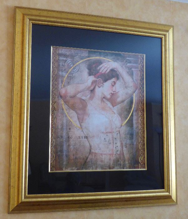 Richard Franklin - "Dante" #38 out of 125. 20x24 print, 34x38 framed.