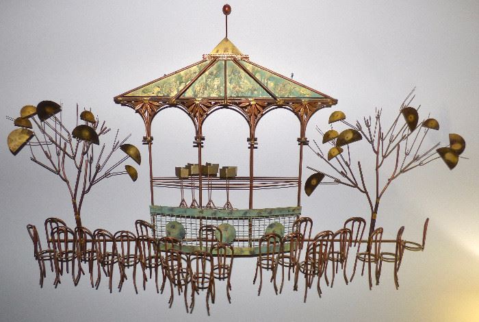 Original Wall Art by Jere Curtis ’72 – “The Bandstand”