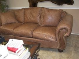 Leather Sofa by Thomasville
