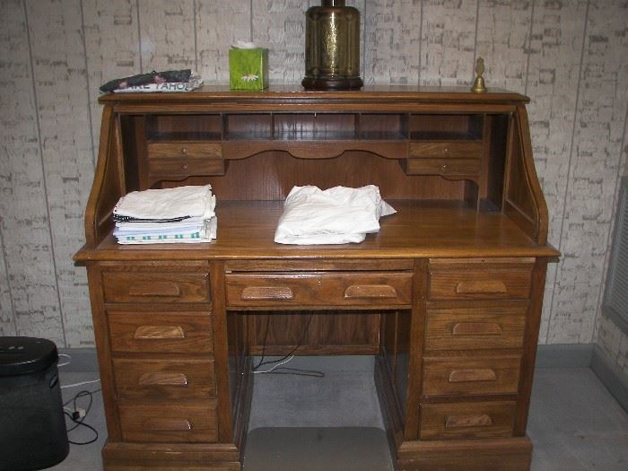 Roll Top Desk by Jasper Cabinet