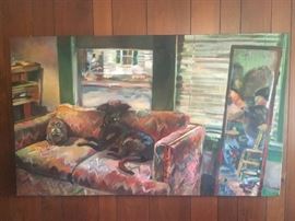 "Spiritual Healing" by Casey Concelmo Original 2003 Oil Painting