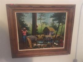 Original Oil Fritzner Deluy