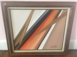 Abstract Oil Painting by Roy Schallenberg