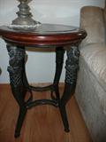MAHOGANY END TABLE