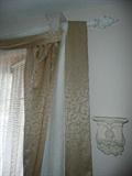 DRAPERIES W/RODS