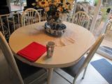 DINING TABLE W/4 CHAIRS
