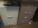 MISC FILE CABINETS (METAL & OAK)