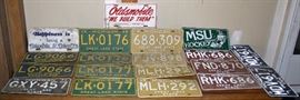 Old License Plates