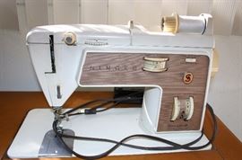 Singer Touch & Sew Sewing Machine in Cabinet