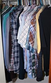 Men’s Clothes, Size Large(Some New w/Tags)