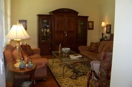 View of the living room area