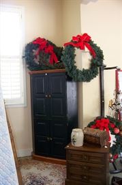 Painted cabinet - houses a TV or great for storage