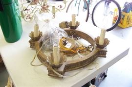 Another nice chandelier with prisms