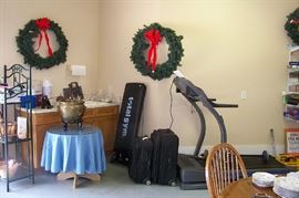 There are MANY of these extremely large outdoor Christmas wreaths