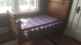 1880s craftsmen childs bed.....owner is 3rd owner of bed with documentation