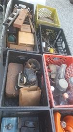 way to much old stuff......packed away