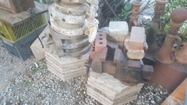 Large Pavers.................block andtackle.100lbs.....vise 50lbs