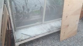 Old cast Iron leg showcase