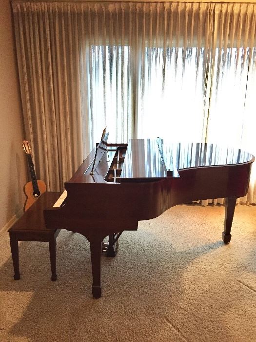 ca. 1954 Steinway piano evaluated by a Steinway representative to be in excellent condition (asking price $18,000). 