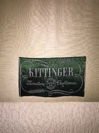 Kittinger sofa label