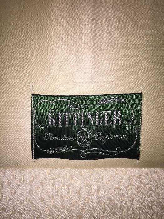 Kittinger sofa label