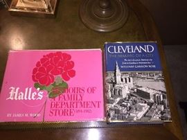 Halle's and Cleveland books