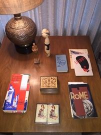 Vintage travel brochures