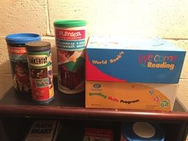 Vintage Tinkertoy & Lincoln Logs