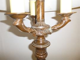 BRONZE FLOOR LAMP