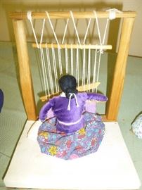 NAVAJO WEAVING DOLL 