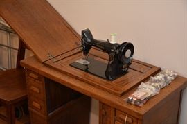 Singer Spartan electric portable sewing machine added