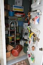 treasures yet to be found - small electronics, baskets, miscellaneous