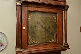 ivory knob on clock face door