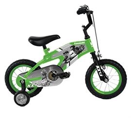 Kawasaki 12 inch Boys Bike Green