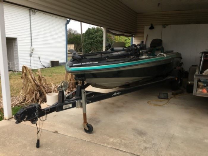 Astro Bass Boat, 20FDX, with 200 HP Mercury Motor and Trailer