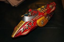 Rocket Fighter Flash Gordon toy rocket