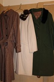 Ladies vintage coats