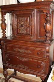 1920's Court Cupboard