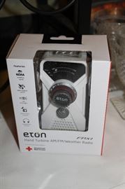 Eton hand turbine AM/FM Weather Radio