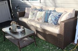 Fun outdoor seating perfect for spring and summer!